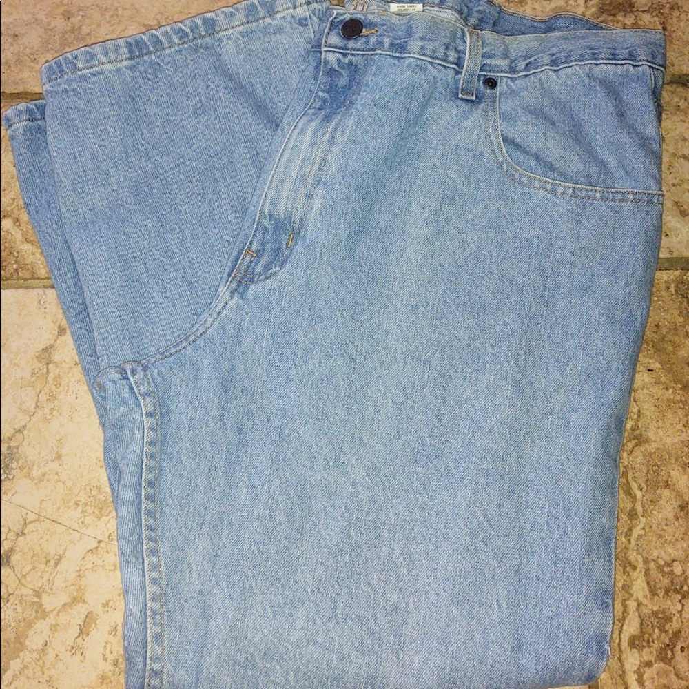 Saddlebred Men's Blue Jeans 100% Cotton